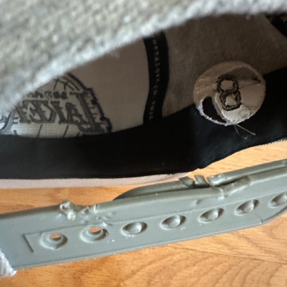 LA Lakers Snapback Flat Brim Gray Hat Cap - Picture 13 of 13